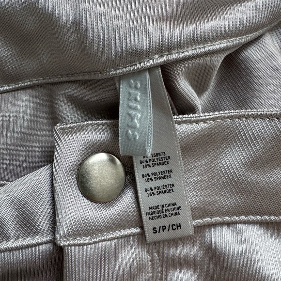 Skims Disco Pants in Silver - Picture 9 of 9